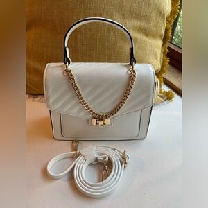 White purse